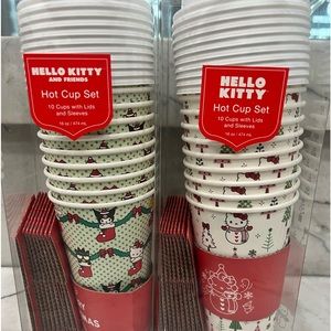 Hello Kitty Christmas Cups